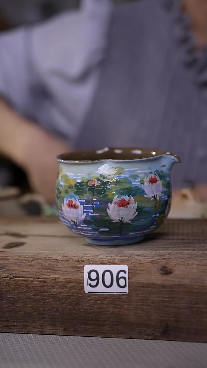 【闪购商品】瓷片油画风·彩绘·设计师石一款