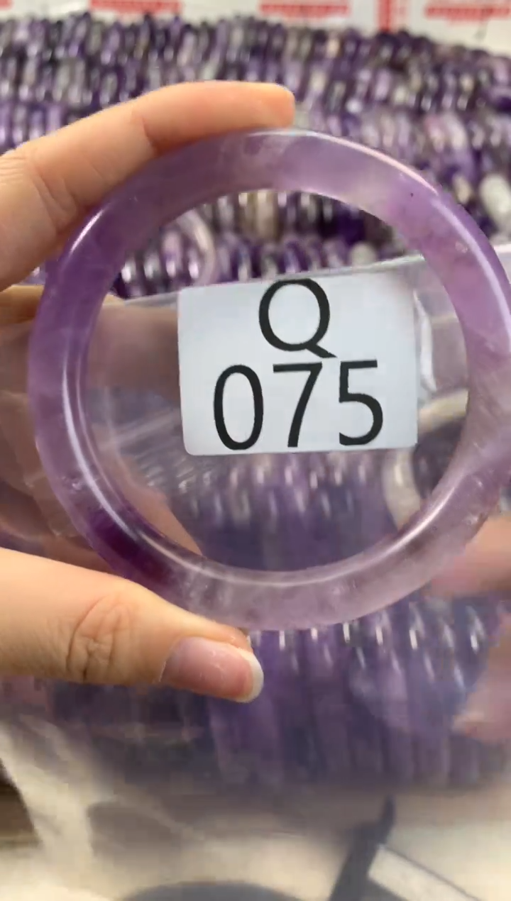 【闪购商品】水晶水晶手镯Q未镶嵌075-63