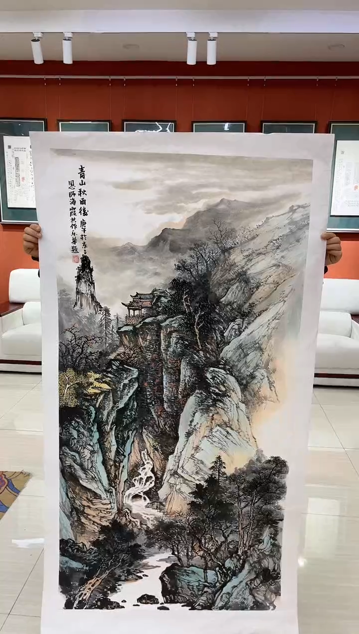【闪购商品】国画郑乐华绘画手绘作品16-45