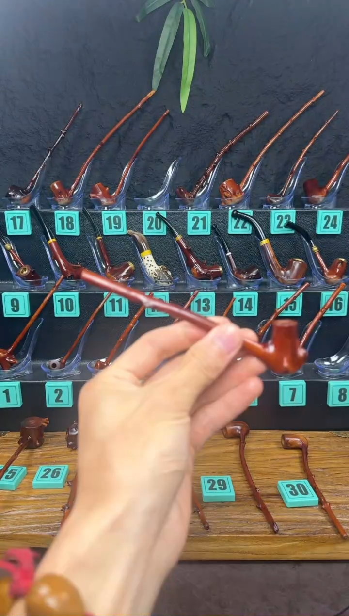 一物一图檬子木手工香烟嘴