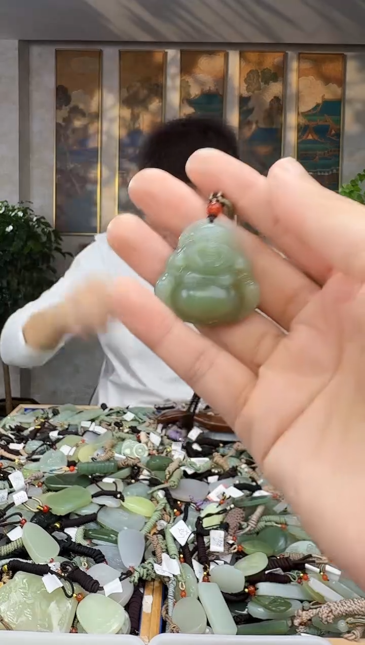 未镶嵌和田玉挂件拍一发一