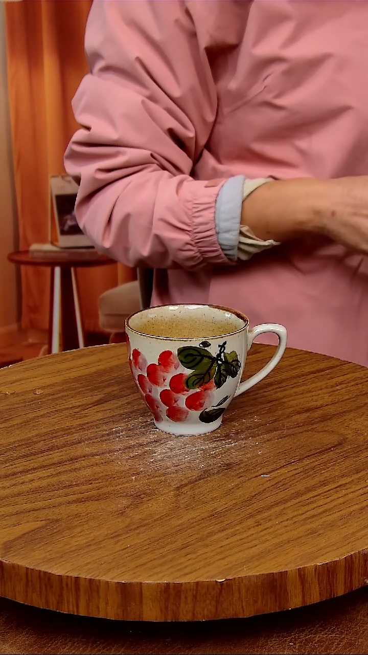 杯子陶景德镇手工手绘釉下彩陶瓷 