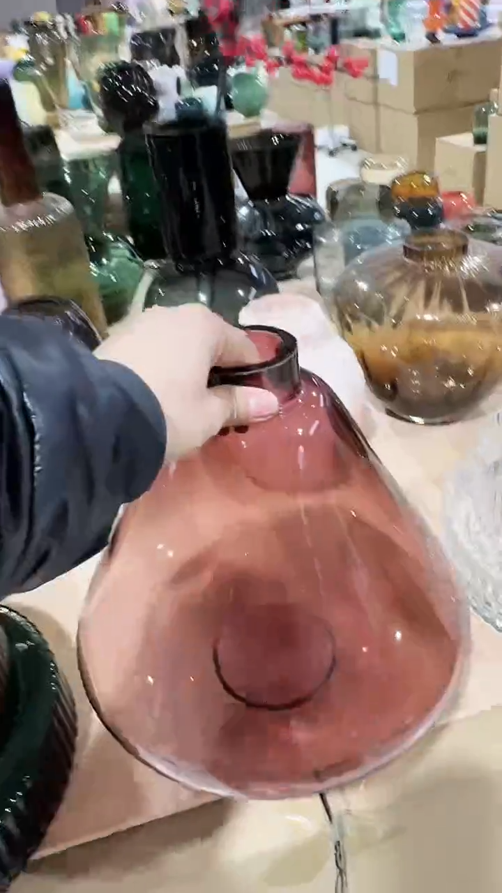 【闪购商品】玻璃紫红色