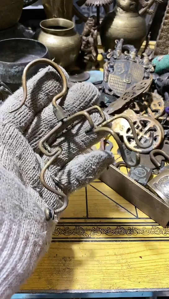 最***春金属工艺品二手旧货默认瑕疵