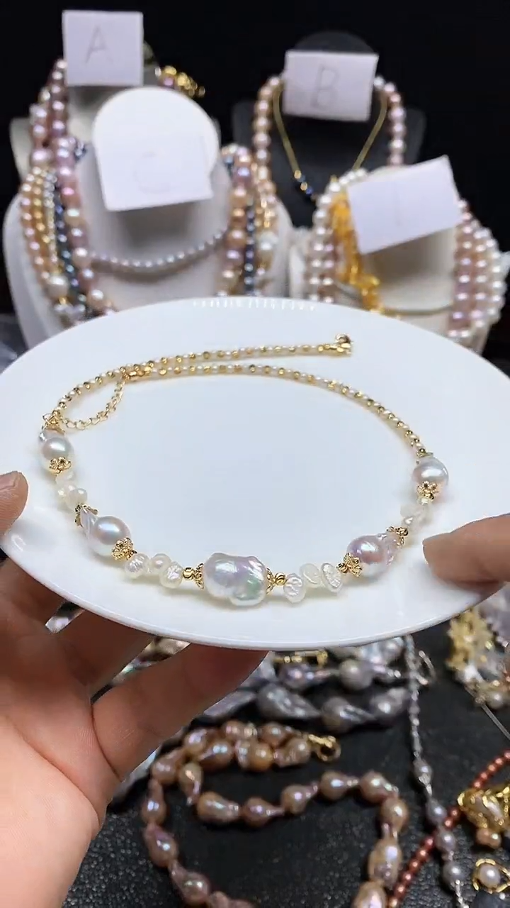 【闪购商品】淡水珍珠颈饰未镶嵌多人