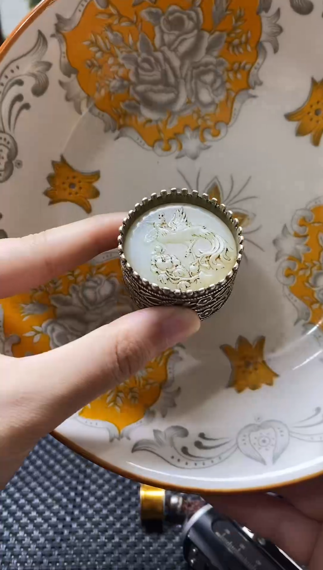 瓷片瓷片 瓷器 摆件 1个