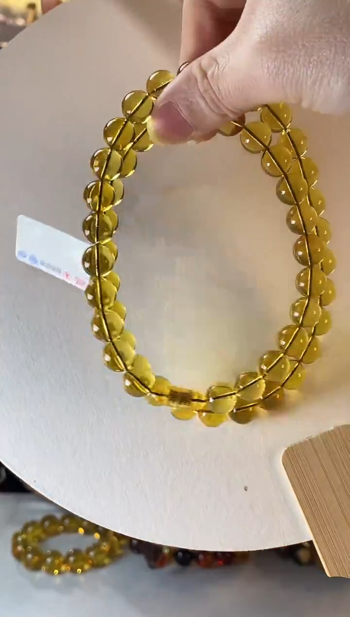 【闪购商品】琥珀颈饰未镶嵌墨西哥蓝珀9+妈妈链
