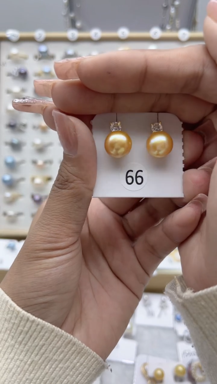 【闪购商品】淡水珍珠戒指合金35