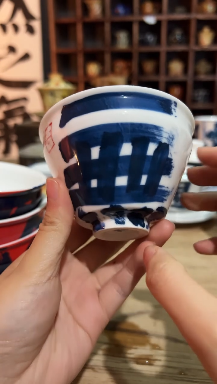 【闪购商品】观云听雨原创手绘茶具