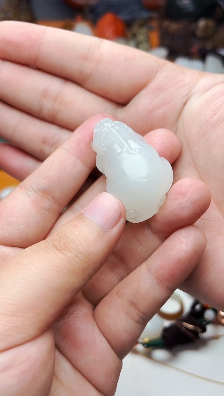 【闪购商品】和田玉颈饰未镶嵌貔貅01