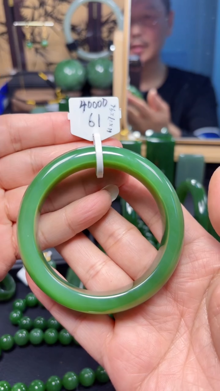 【闪购商品】和田玉（碧玉）手镯未镶嵌1