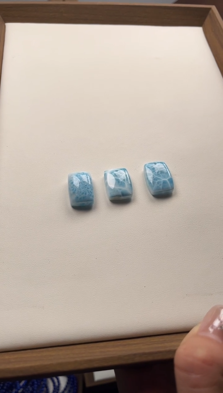 未镶嵌针钠钙石（海纹石）吊坠(不含链)海纹石吊坠一个（多样性发一）