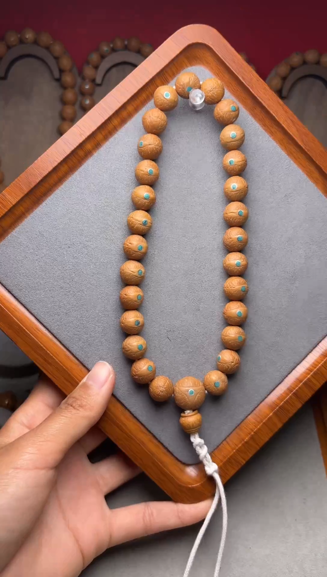 吊坠凤眼菩提12凤眼手持25新籽松钉