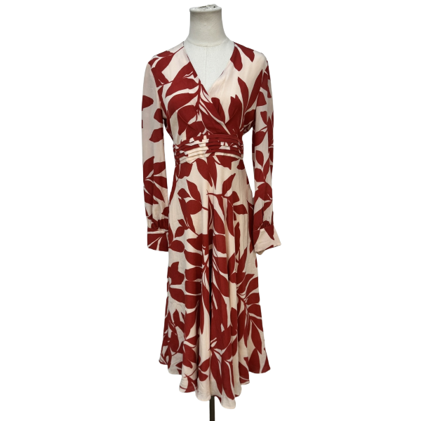 妃鱼/麦丝玛拉/桑蚕丝/连衣裙/95新/琰三06