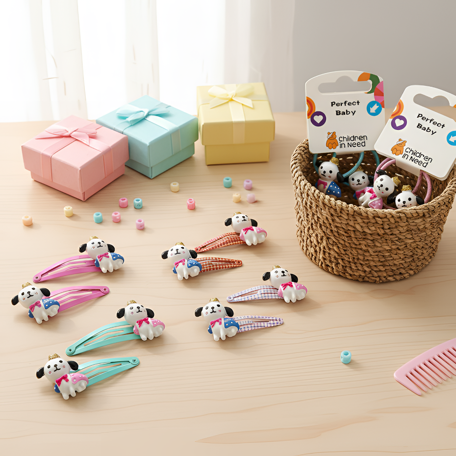 I301-307金宝贝可爱卡通小狗手绘少女日韩可爱甜美少女不伤发