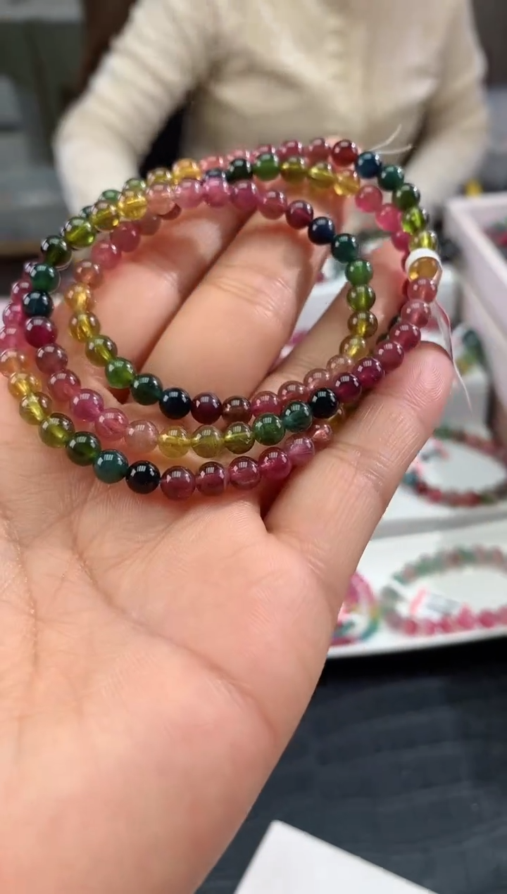 【闪购商品】碧玺手串未镶嵌 多样性发一条