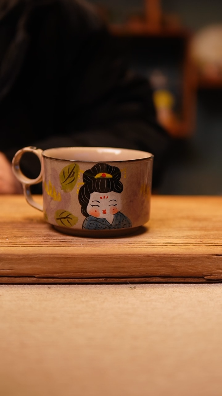 【闪购商品】@@陶园瓷舍@@纯手工手绘@高温釉下彩