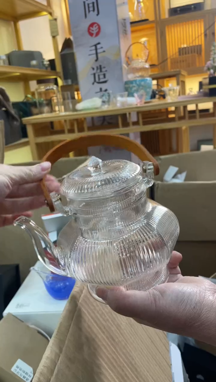 手工艺品玻璃喜庆壶带公道杯拍一发二