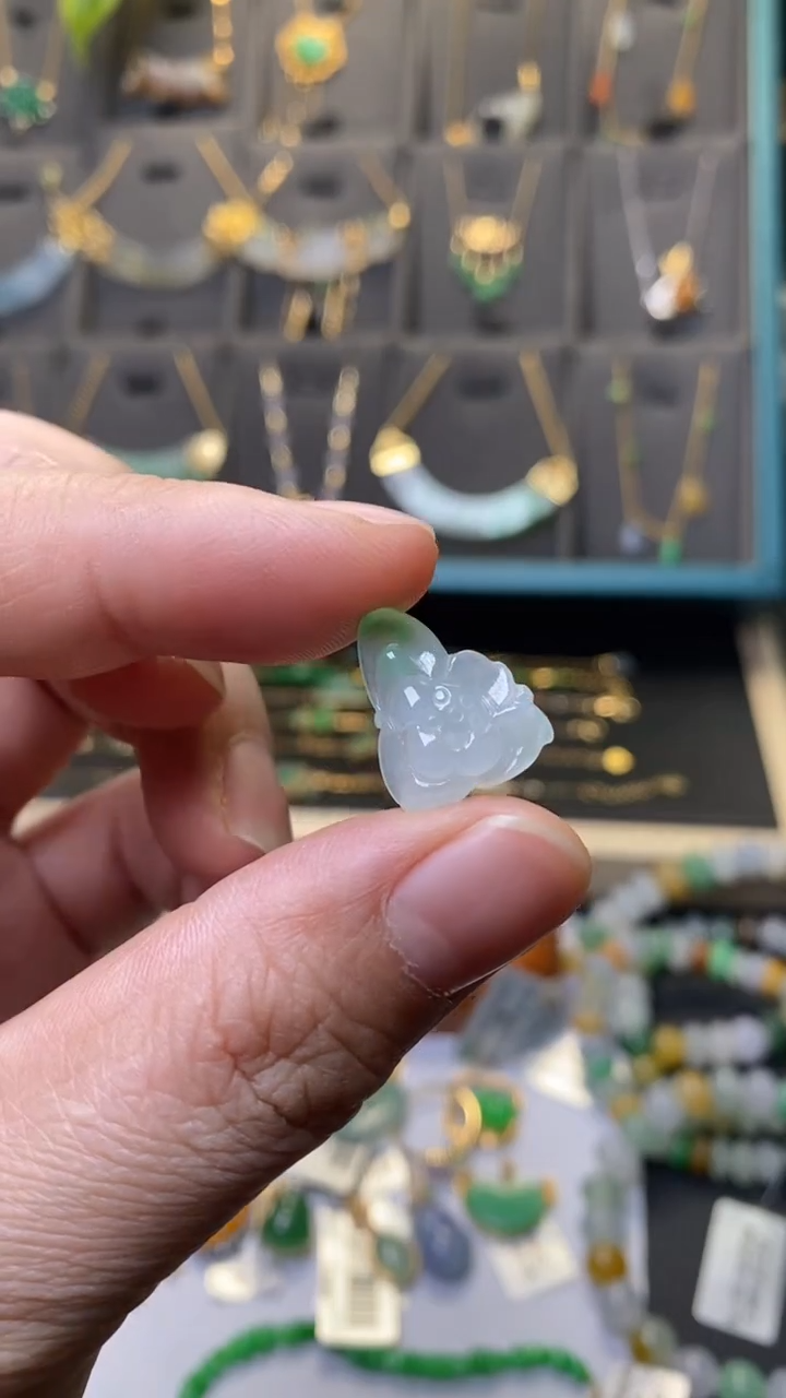 颈饰未镶嵌翡翠39946