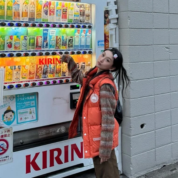 未使用 CANADA GOOSE 纯色拉链无袖背心 橙色/S