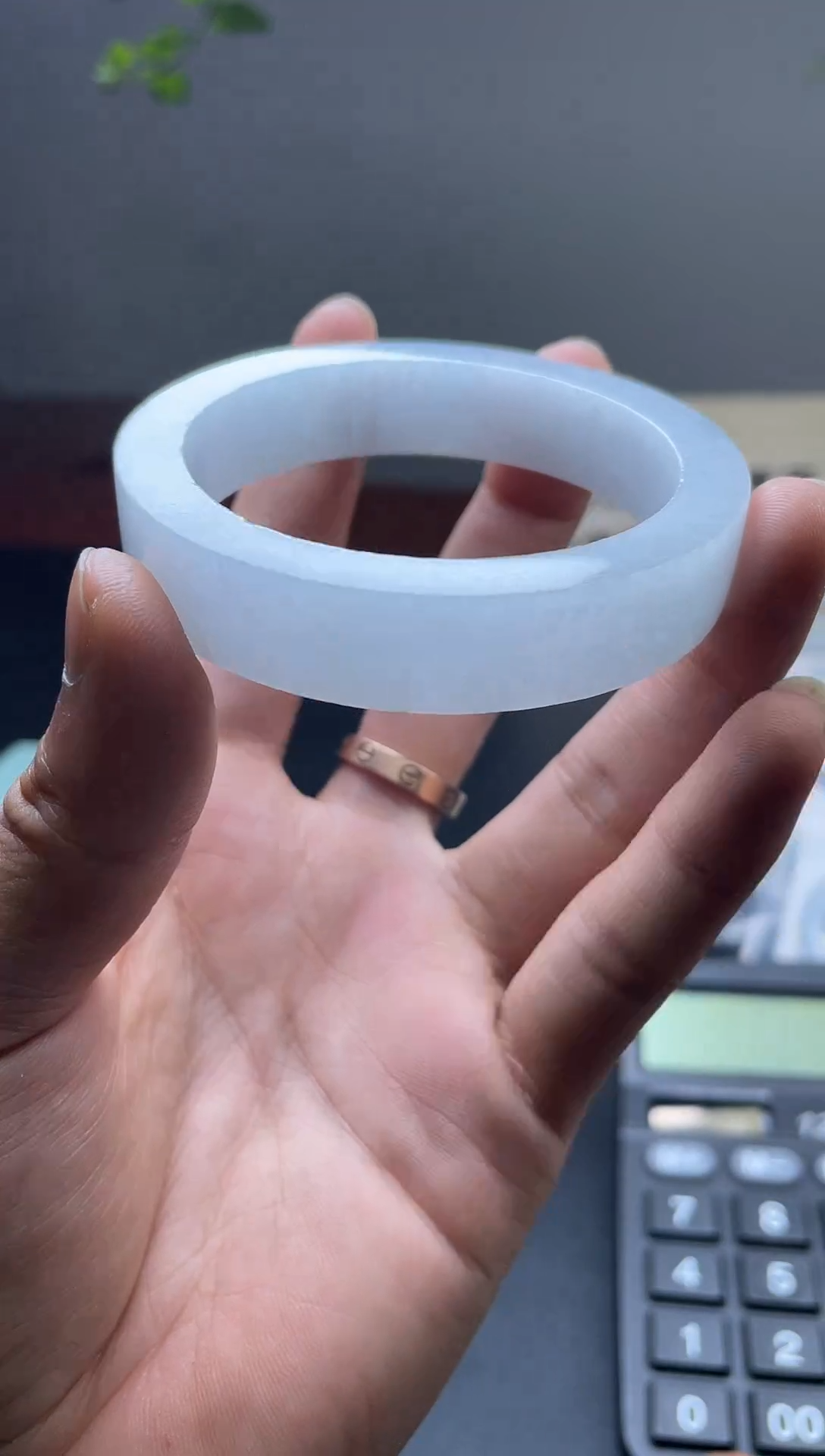 【闪购商品】定制翡翠正圈未镶嵌老朱