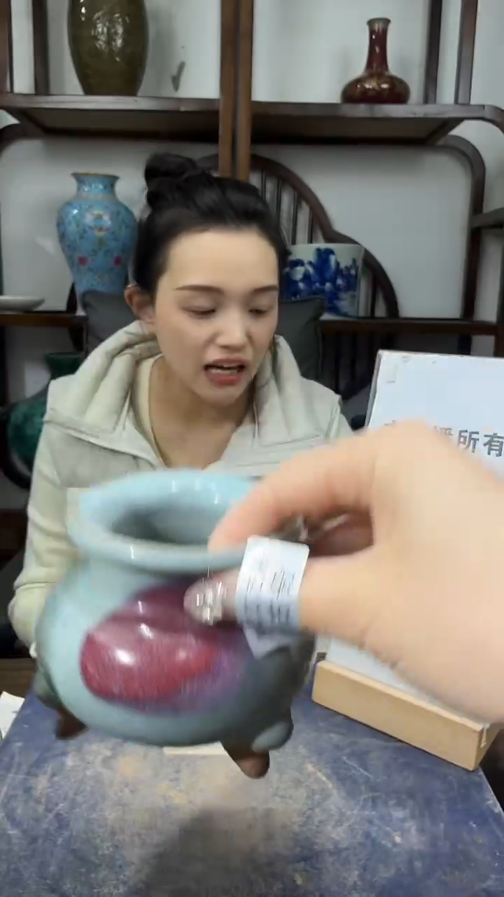 瓷片顺心瓷语 仿古复刻