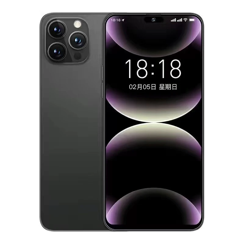 【原装正品】16promax高清智能大屏全网通双卡双待高端黑