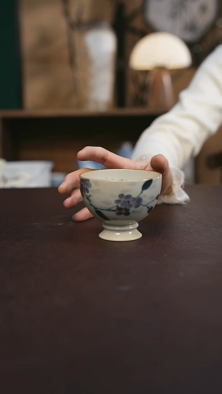 【闪购商品】景德镇陶瓷杯碗柴烧多人