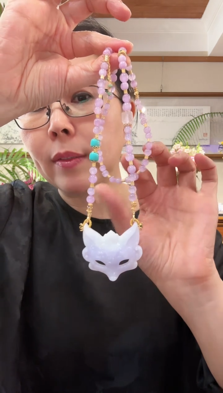 【闪购商品】翡翠颈饰未镶嵌国风