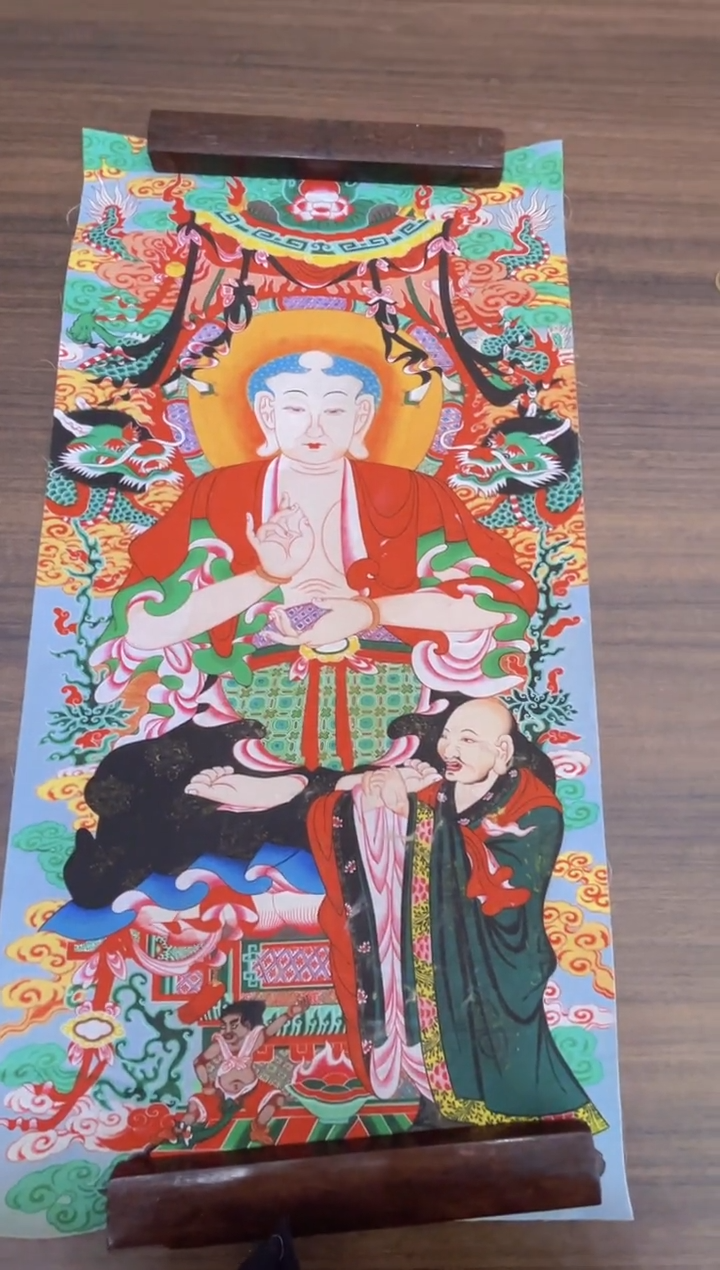 卷轴画唐卡16114