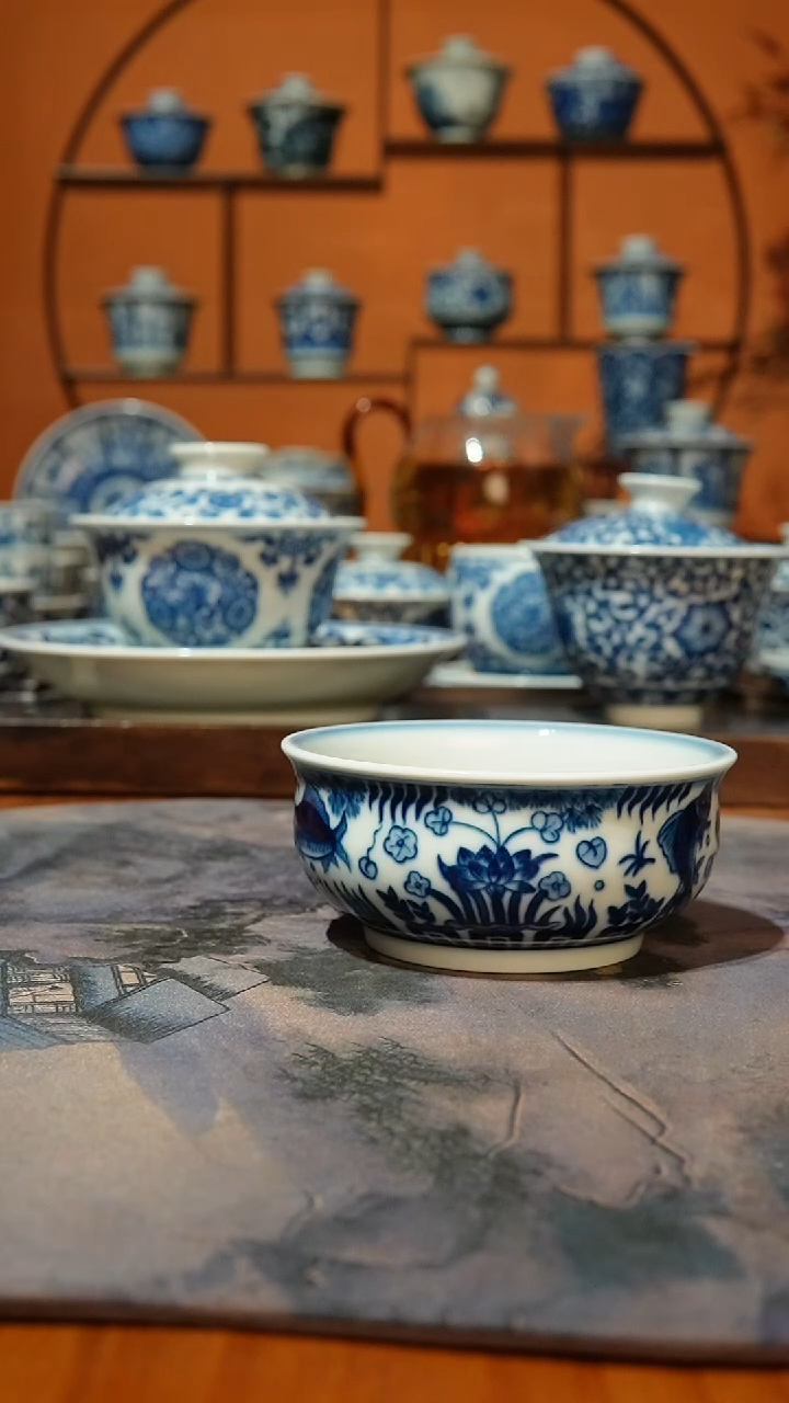 【闪购商品】景德镇镹曰陶手工手绘茶具