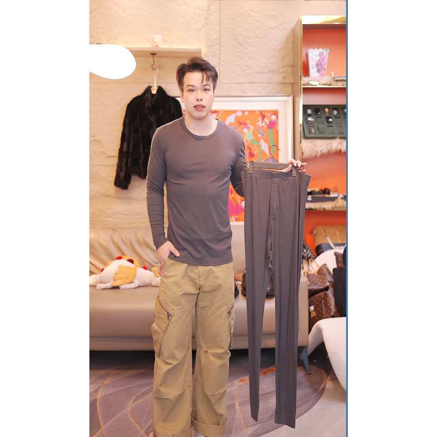 【达人专享】BN-M08068蚕丝男保暖套装160g（3-7天发/接受劝退）