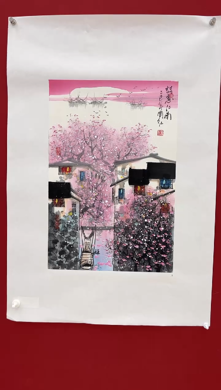 国画张国红老师画作