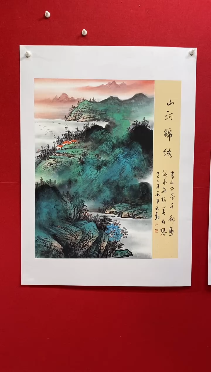 国画国画NYQ杰牛云勤老师作品