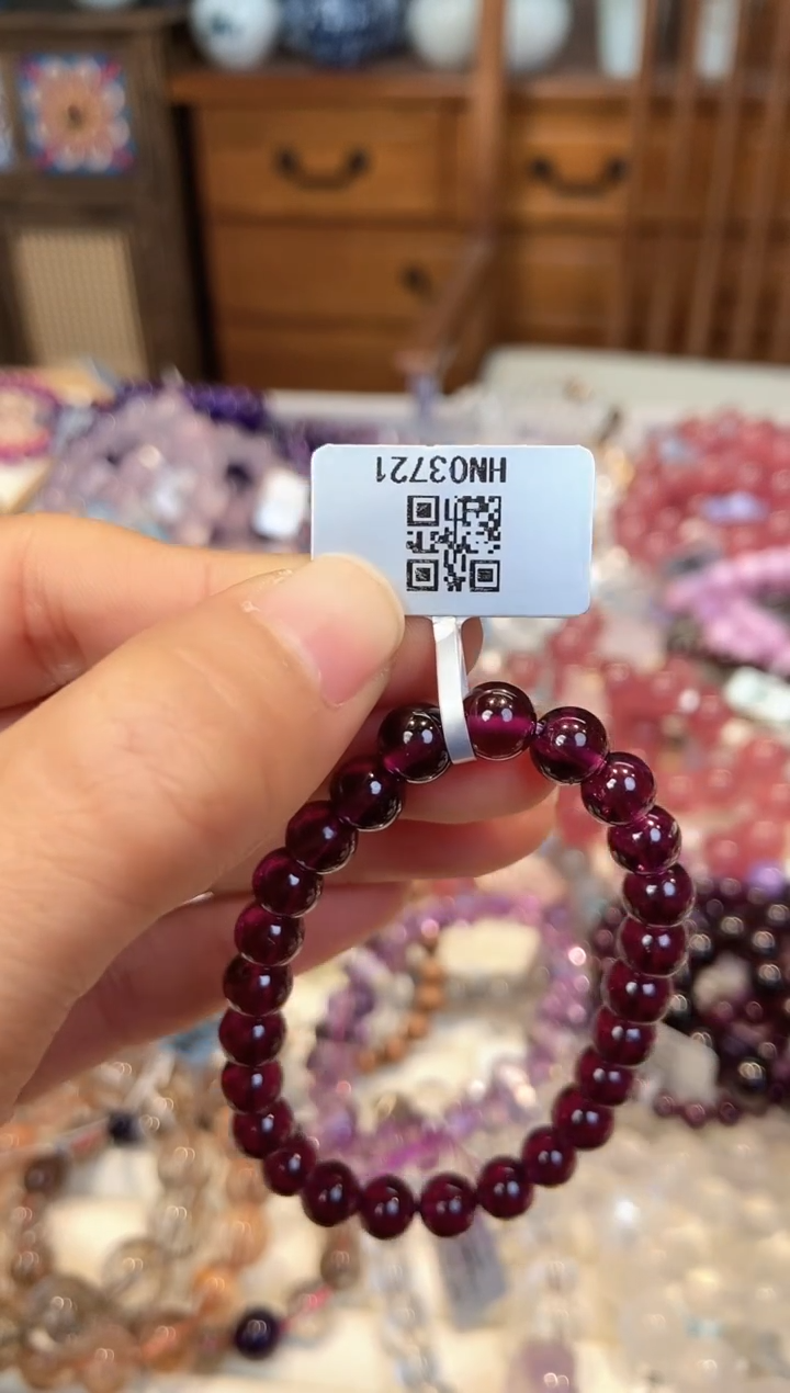 【闪购商品】石榴石手串未镶嵌手串