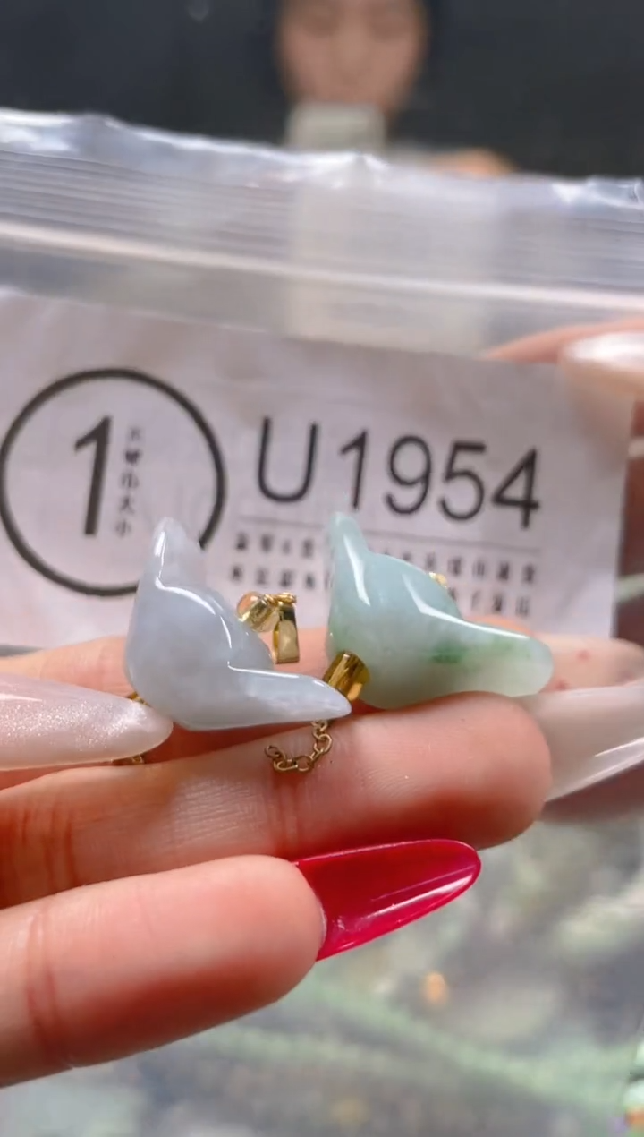 【闪购商品】翡翠颈饰未镶嵌/U/翡翠A货一图一物