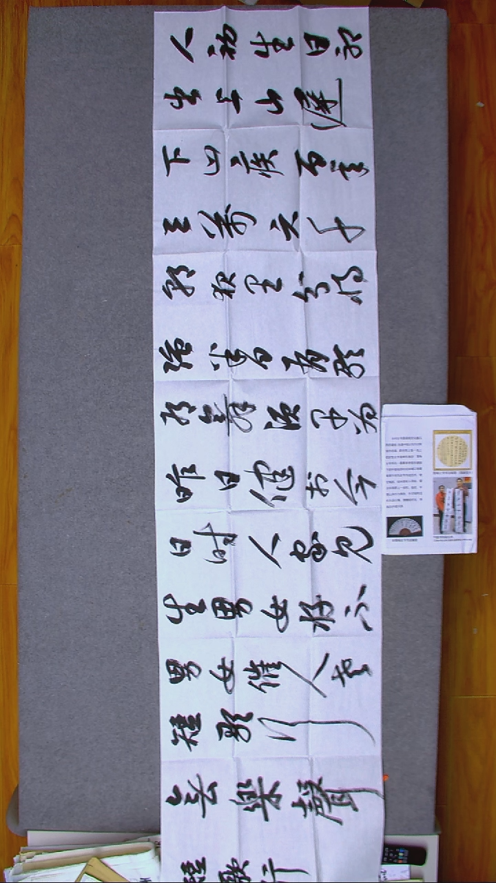 书法李雪梅湖南八尺对开（6）