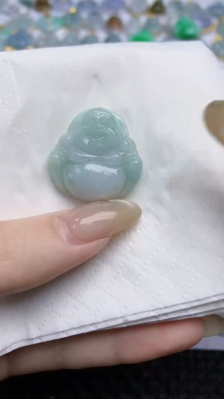 【闪购商品】翡翠颈饰未镶嵌天然A货翡翠 