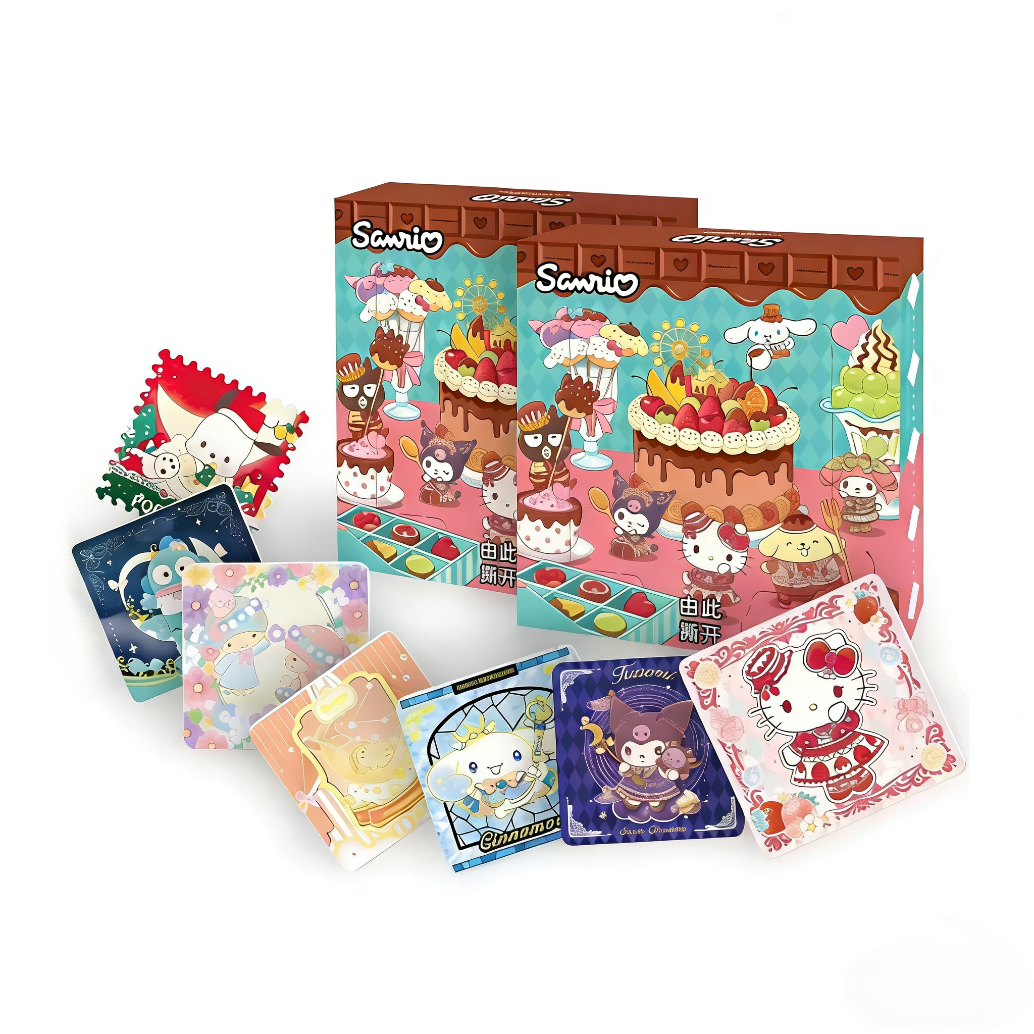 【樱焰幻社】三丽鸥陶瓷冰箱贴 二创盲盒默认代拆