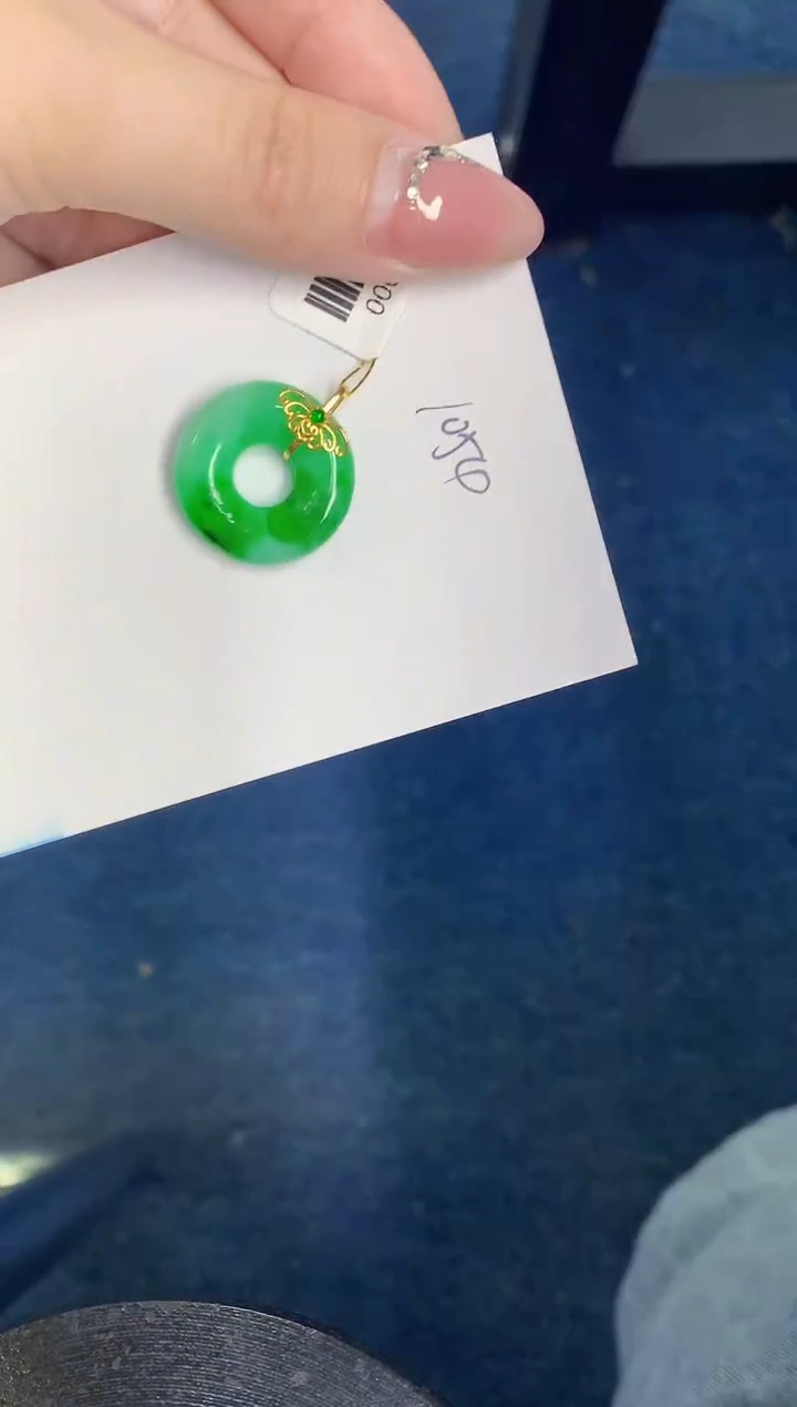 【闪购商品】翡翠颈饰18K金镶嵌000000000