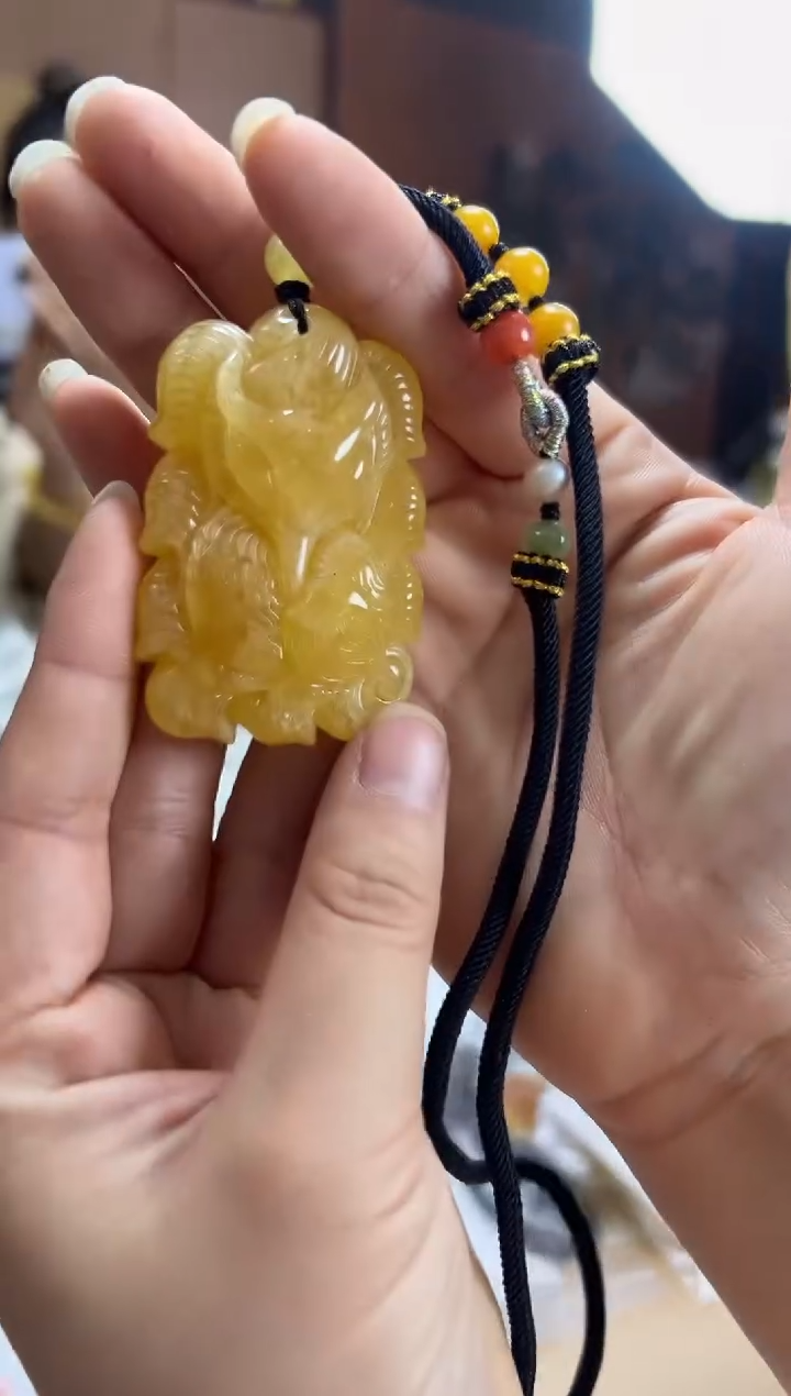 【闪购商品】蜜蜡裸石未镶嵌蜜蜡吊坠