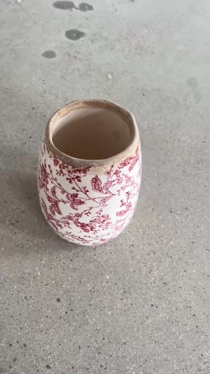 【闪购商品】陶瓷花盆18.5CM内口8CM