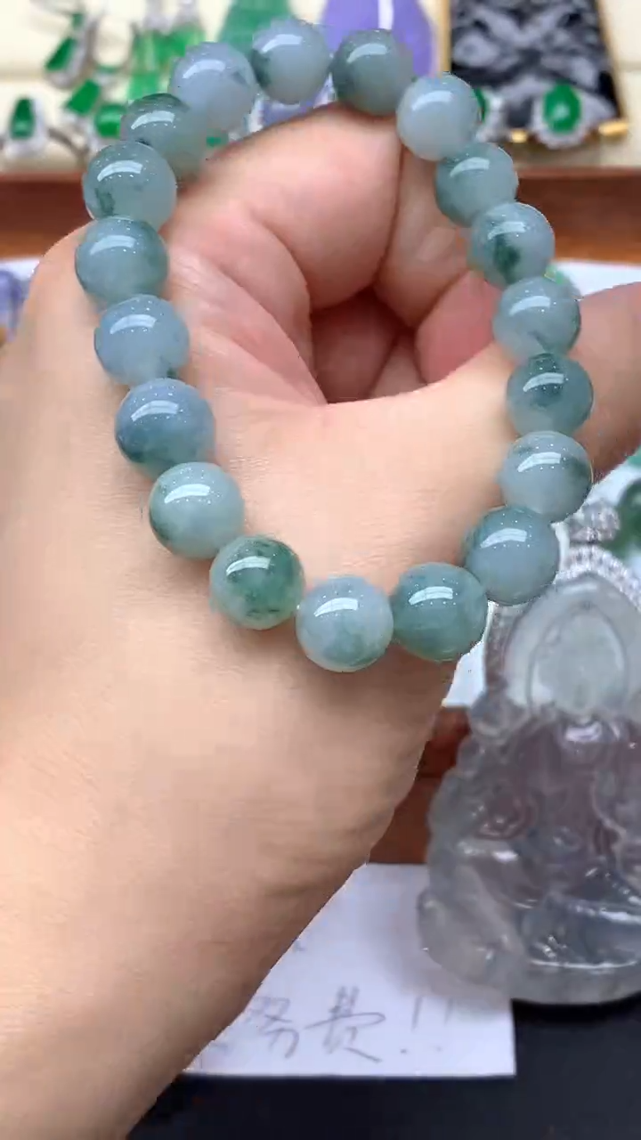 【闪购商品】翡翠手串未镶嵌104-天然翡翠