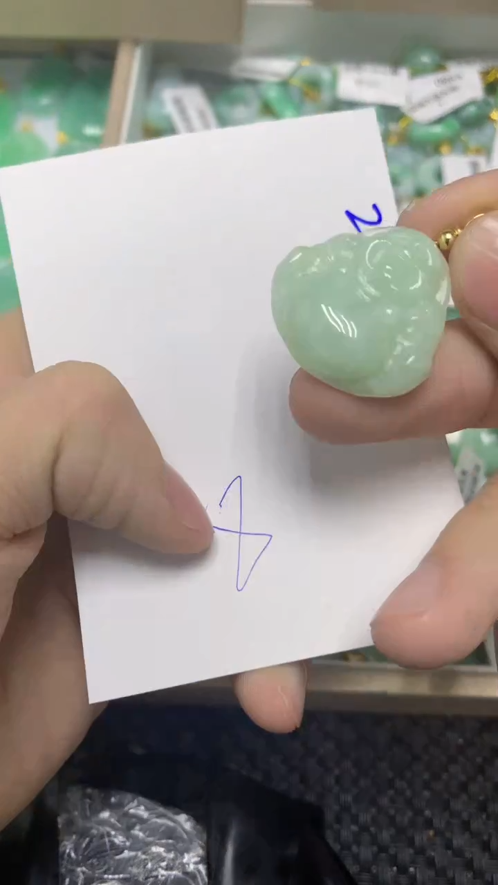 颈饰未镶嵌翡翠缅甸A货翡翠