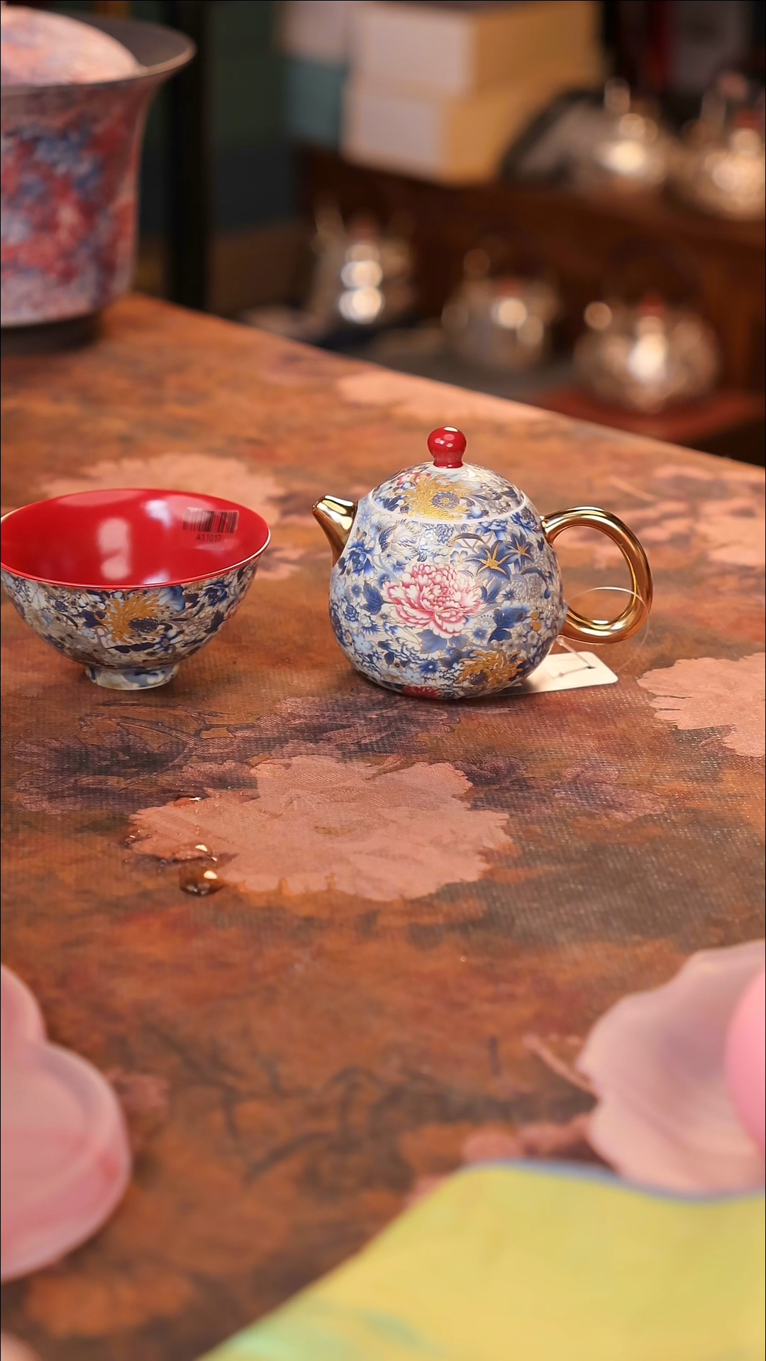 【闪购商品】陶瓷茶具（无礼盒无茶盘）@@A11038