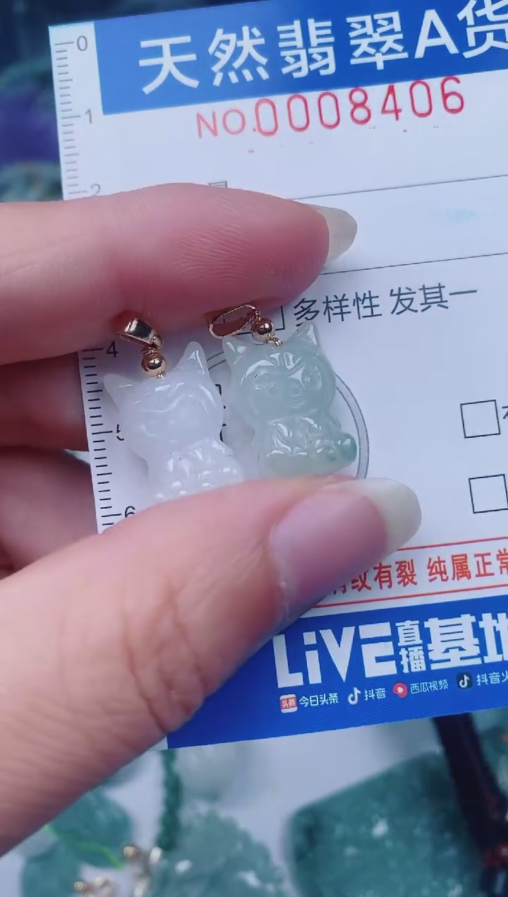 颈饰未镶嵌翡翠00008406