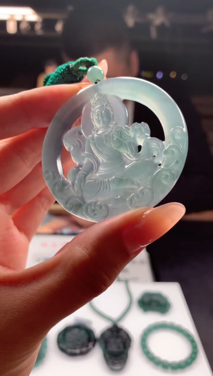 未镶嵌定制翡翠天然A货翡翠拍一发一