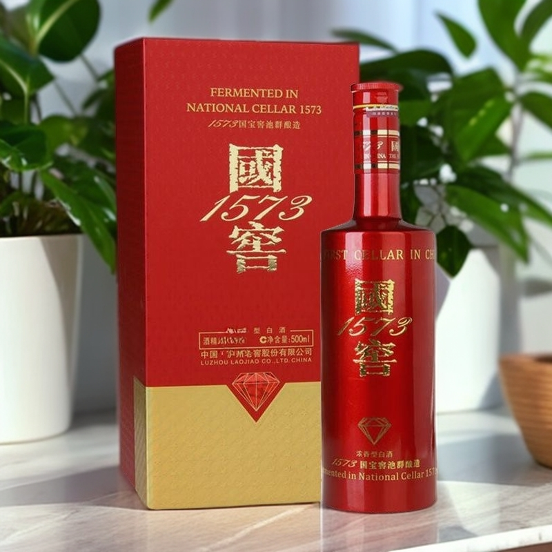 国窖1573国宝红（红宝石）浓香型白酒38度500ml