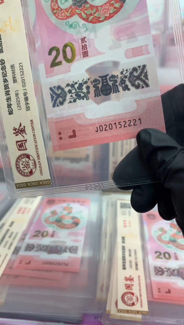 【闪购商品】塑料蛇钞 真钞【单张】2221