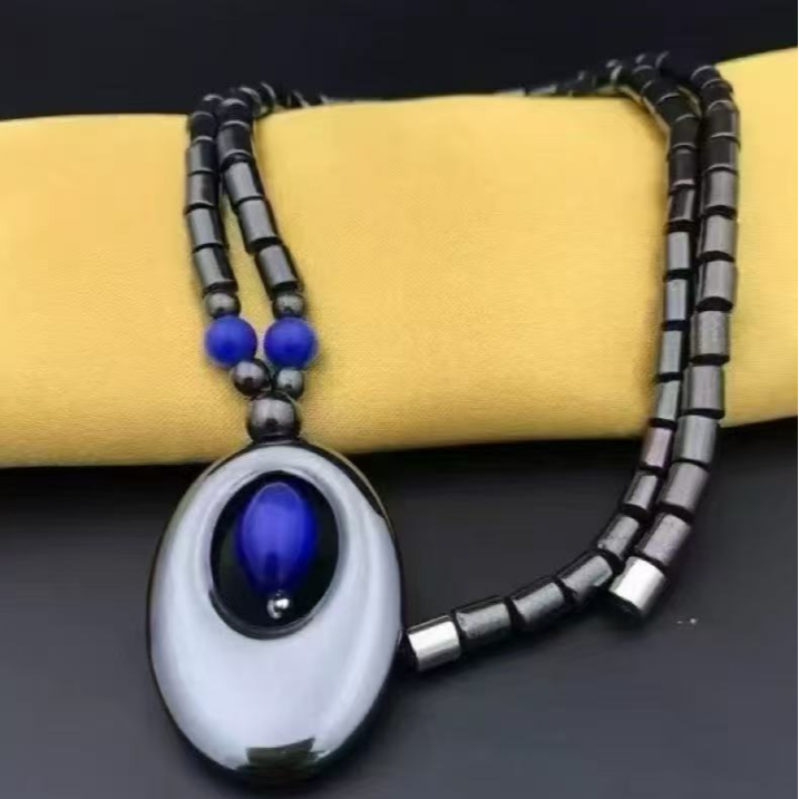 磁铁磁石吊坠 生命之光项链